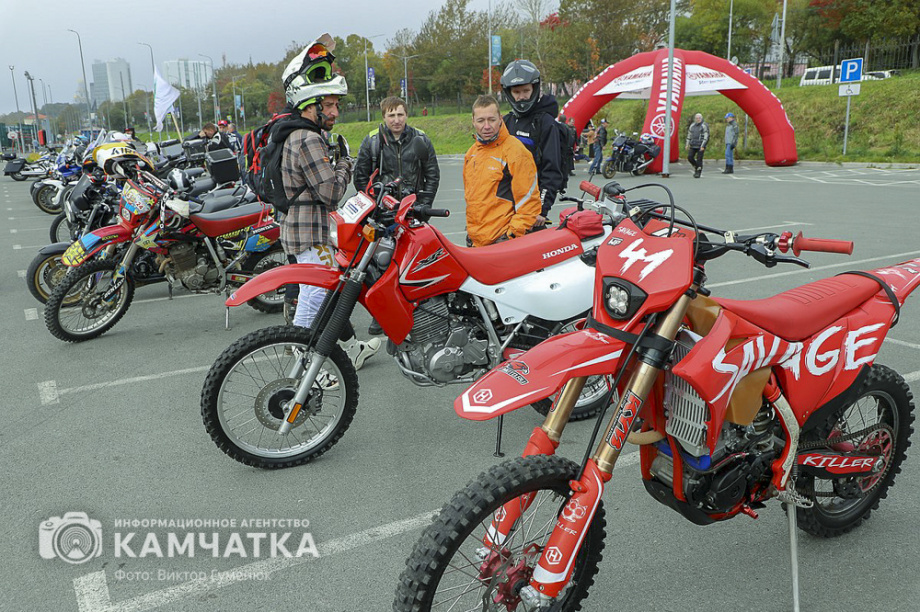 Камчатские байкеры завершили мотосезон 2024 года (фоторепортаж). Фото: ИА «Камчатка» . Фотография 33