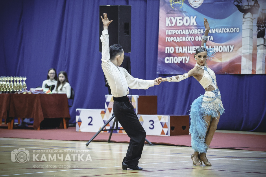 Юные танцоры Камчатки зажгли на Кубке ПКГО по танцевальному спорту (фоторепортаж). Фото: «Камчатка Сегодня» \ Игорь Сафончик. Фотография 76