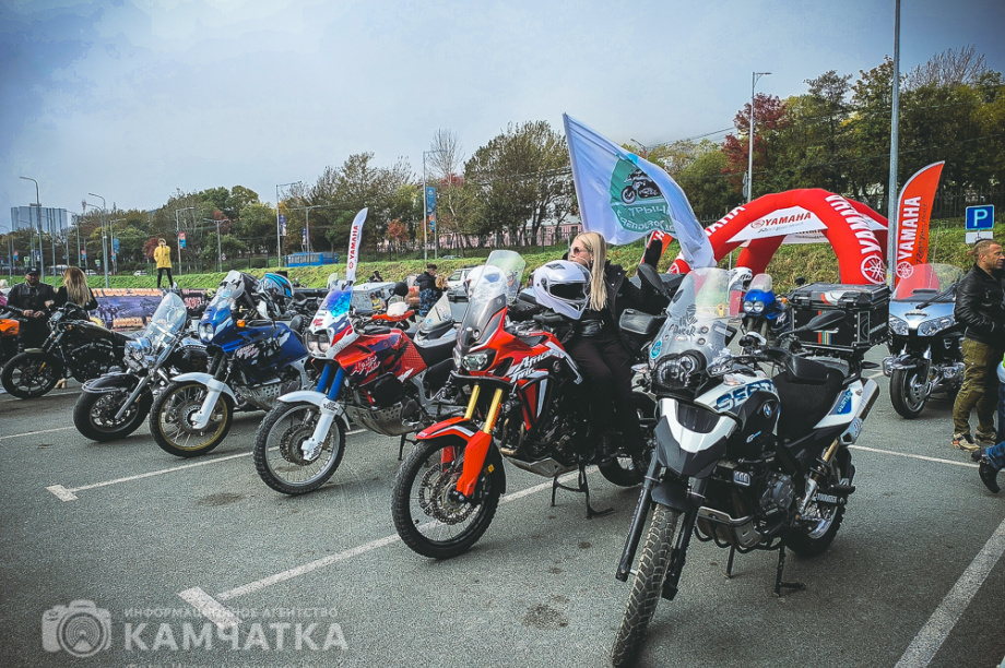 Камчатские байкеры завершили мотосезон 2024 года (фоторепортаж). Фото: ИА «Камчатка» . Фотография 62