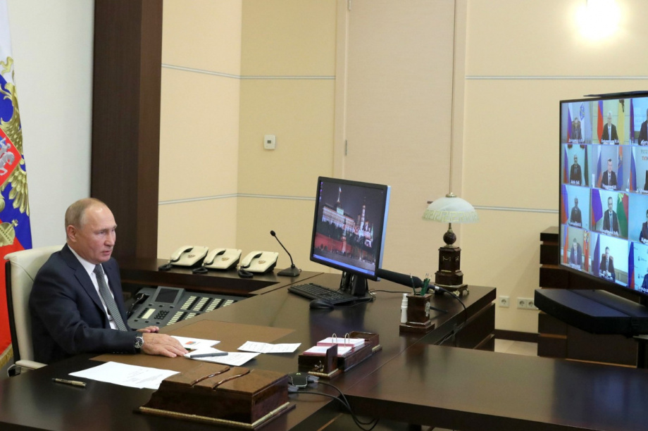 Губернаторы сыграют в «Двадцать одно». Фото: kremlin.ru (архив)