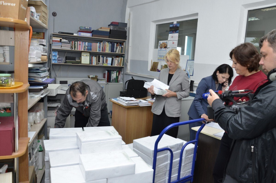 Избирком получил бюллетени для голосования на выборах Губернатора края. фото: Избирательная комиссия Камчатского края. Фотография 2