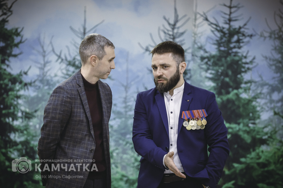 Губернатор Камчатского края Владимир Солодов огласит послание органам власти субъекта (фоторепортаж). Фото: «Камчатка Сегодня» / Игорь Сафончик. Фотография 3