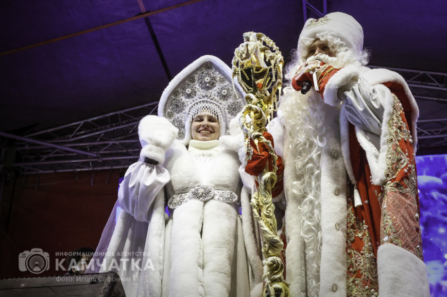 Новогодняя ночь в Петропавловске-Камчатском (фоторепортаж). . Фотография 43