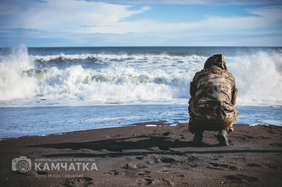 Осенний Тихий океан поразил горожан буйством стихии (фоторепортаж). Фото: «Камчатка Сегодня» \ Игорь Сафончик. Фотография 14