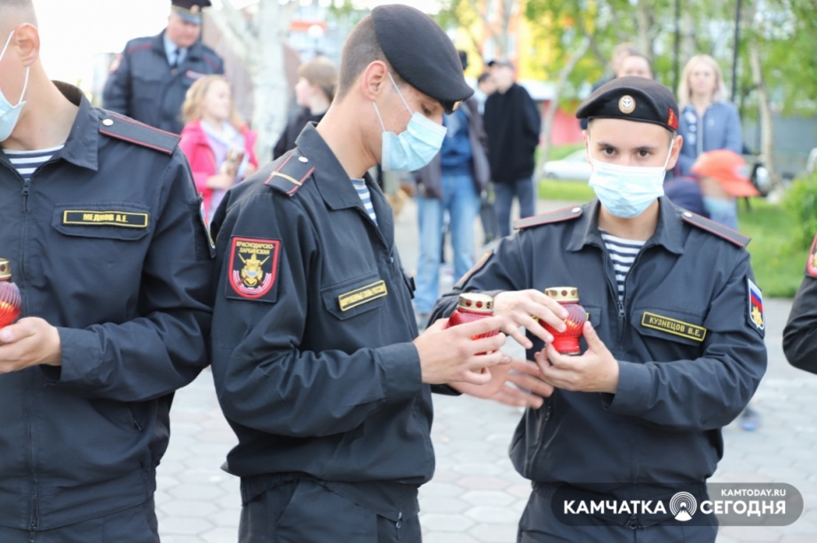 Всероссийская минута молчания. Фото: Виктор Гуменюк / информационное агентство "Камчатка". Фотография 22