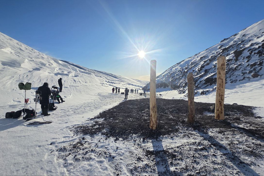 Камчатские каюры приняли участие в съемках художественного фильма «Снежная восьмерка». Фото: Министерство культуры Камчатского края. Фотография 6