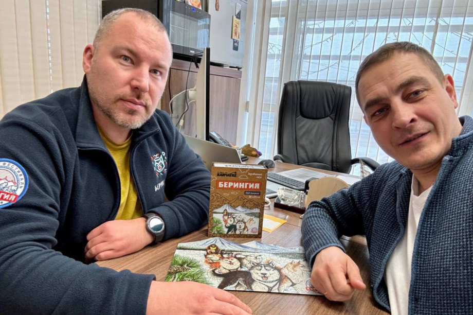 Пазл по мотивам гонки «Берингия» появился на Камчатке. Фото: t.me/kamexpocenter. Фотография 2