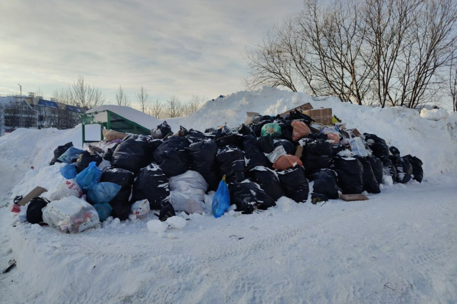 Мусор после циклона убирают вручную на Камчатке. 