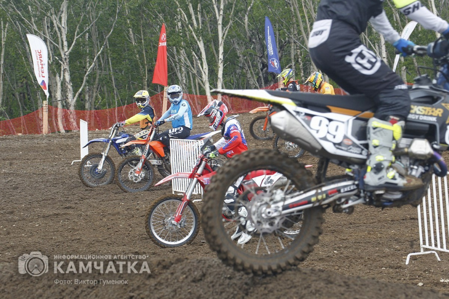 Сборная России победила на Кубке Содружества по мотокроссу на Камчатке. . Фотография 35