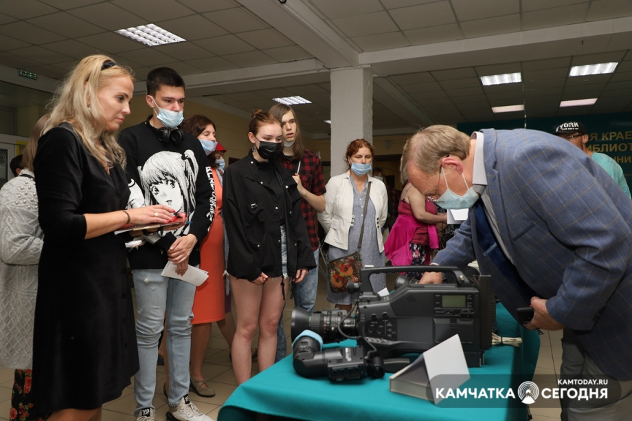 Фестиваль уличного кино. Фото: Виктор Гуменюк / информационное агентство "Камчатка". Фотография 11