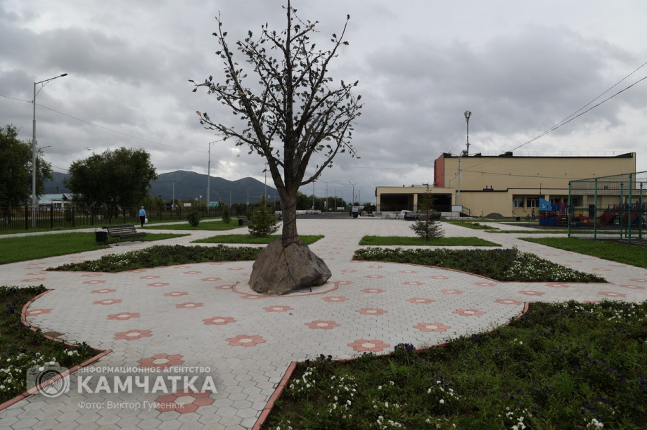 Памятник участникам СВО откроют в камчатском посёлке Сокоч. Фото: Виктор Гуменюк. Фотография 10