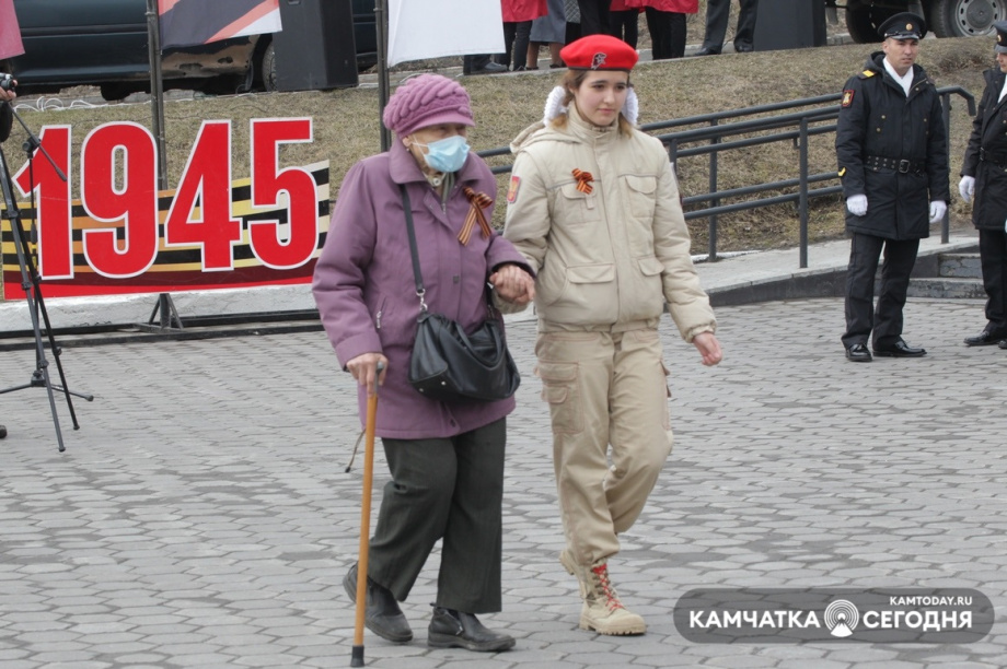 Памятные мероприятия в Парке Победы. Фото: Виктор Гуменюк. Фотография 7