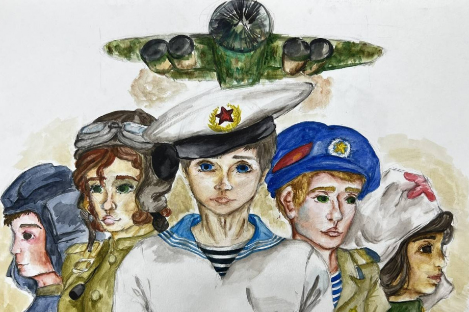 Победителям камчатского конкурса «Нарисуй защитника Отечества» вручили дипломы и подарки  . Фото: филиал Фонда «Защитники Отечества». Фотография 8