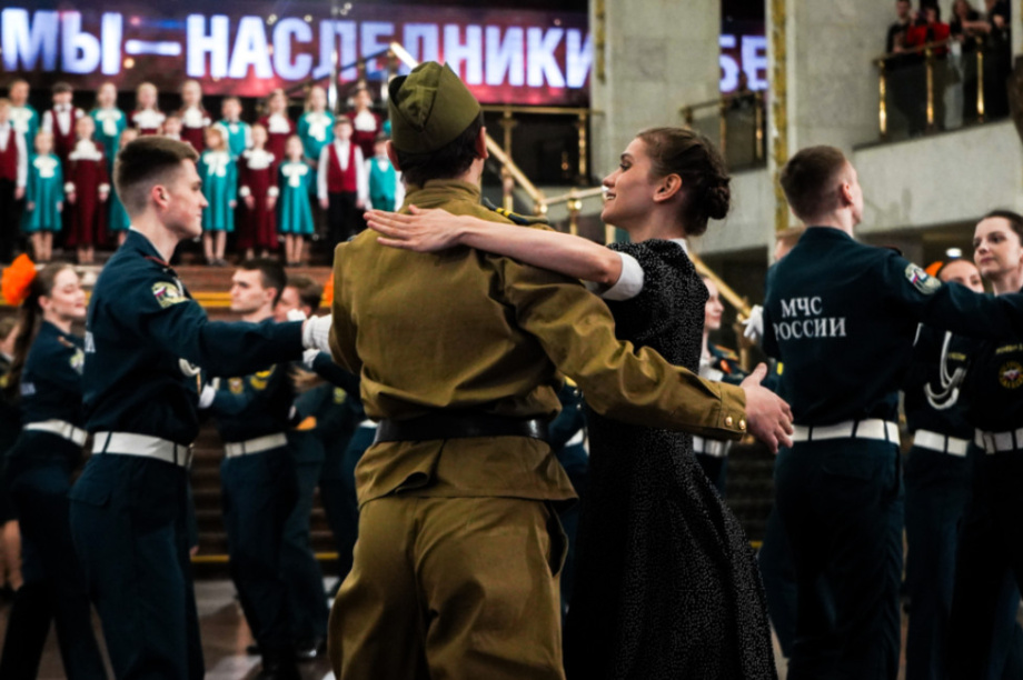В Москве провели международный танцевальный флешмоб «Память хранит имена». Фото организаторов