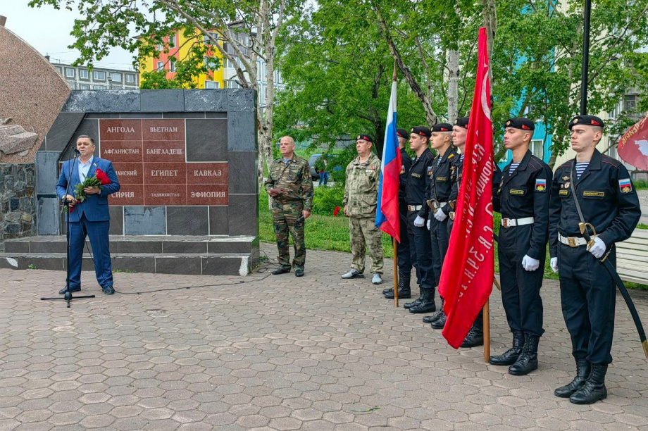 Памятный митинг в честь Дня ветеранов боевых действий состоялся в Петропавловске. Фото: duma.pkgo.ru. Фотография 8