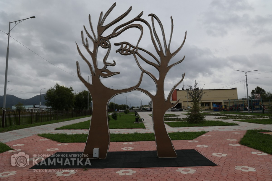 Памятник участникам СВО откроют в камчатском посёлке Сокоч. Фото: Виктор Гуменюк. Фотография 12