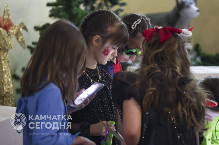 Пятьсот детей побывали на Губернаторской ёлке на Камчатке. Фото: ИА «Камчатка»/Игорь Сафончик. Фотография 36
