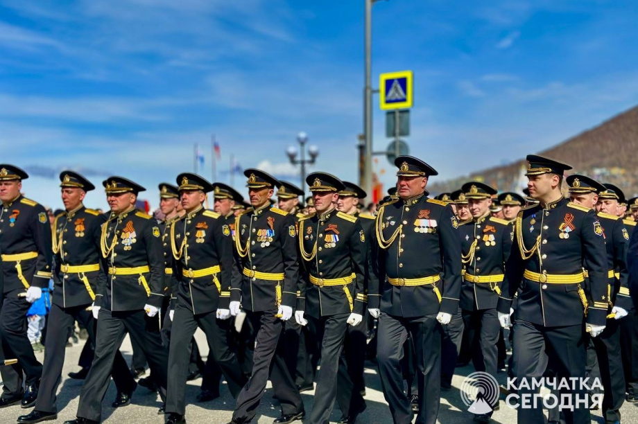Репетиции парада Победы стартуют в краевой столице сегодня. Фото: ИА "Камчатка", архив