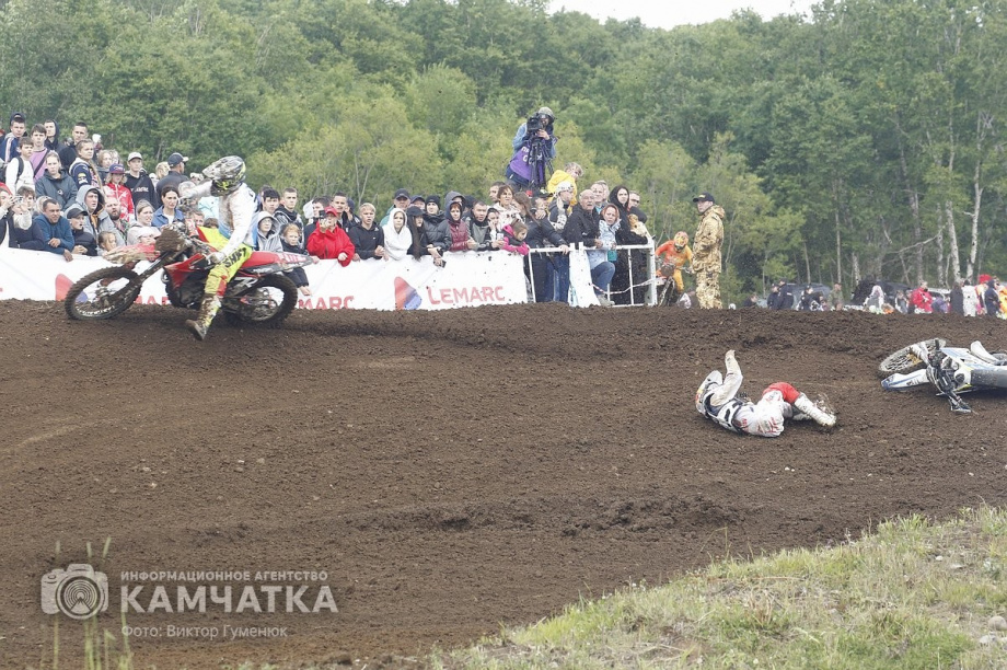 Сборная России победила на Кубке Содружества по мотокроссу на Камчатке. . Фотография 59