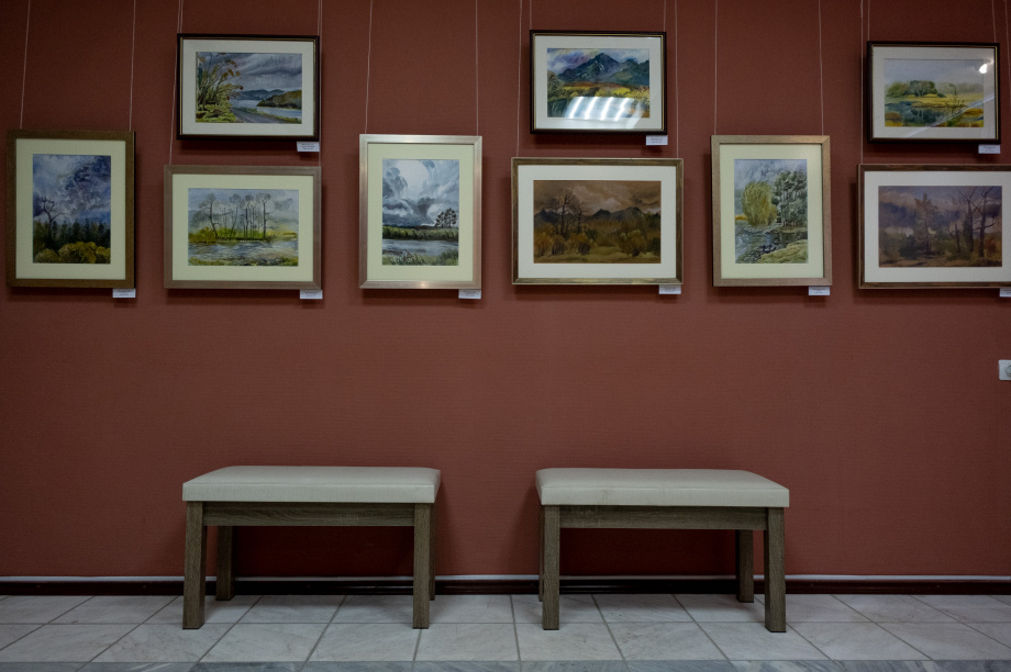 Персональная выставка Анны Витковской «На одном дыхании». Фоторепортаж. Фото: Никита Вишневецкий. Фотография 13