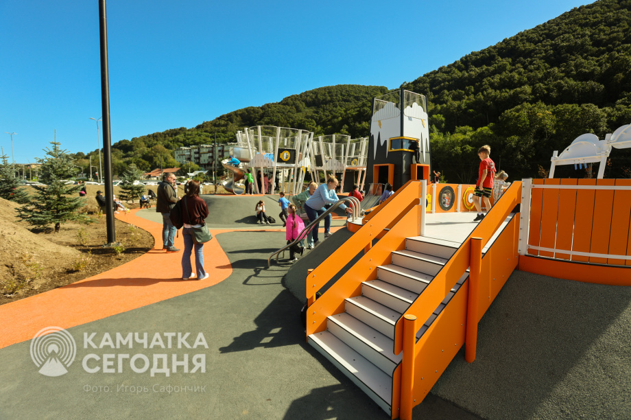 Обновленный стадион «Спартак» в Петропавловске-Камчатском встречает гостей (фоторепортаж). . Фотография 11