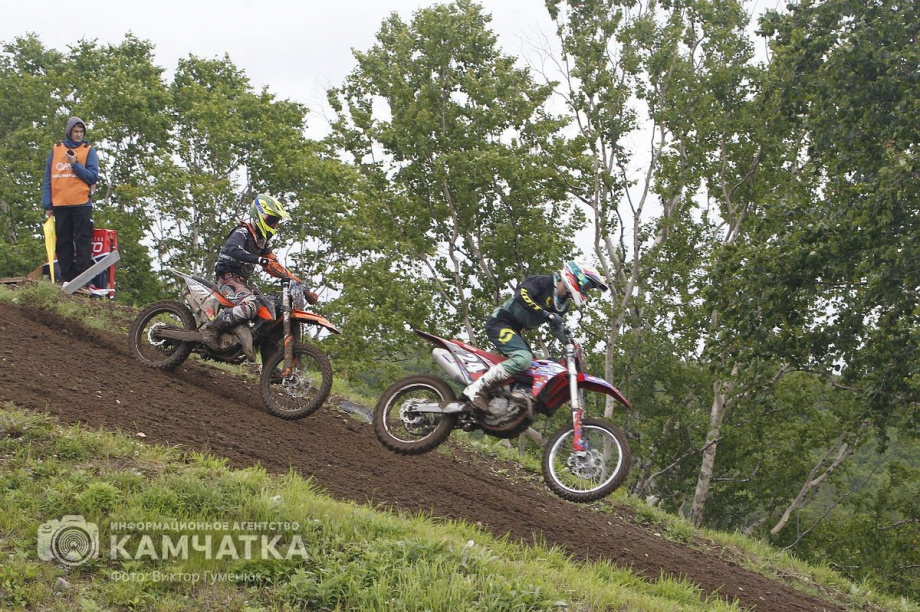 Сборная России победила на Кубке Содружества по мотокроссу на Камчатке. . Фотография 43