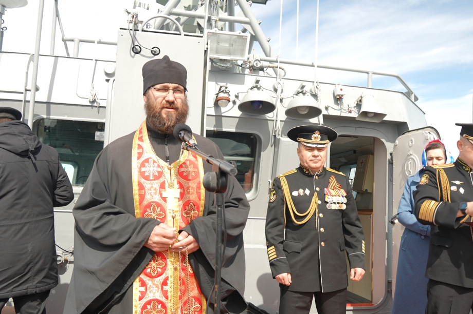 Камчатцы почтили память моряков, погибших при разминировании Авачинского залива в 1945 году. kamgov.ru. Фотография 4