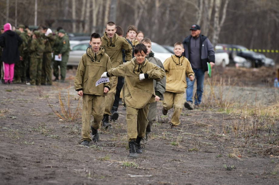 В Петропавловске-Камчатском завершился финал военно-спортивной игры «Зарница». Фото организаторов. Фотография 7