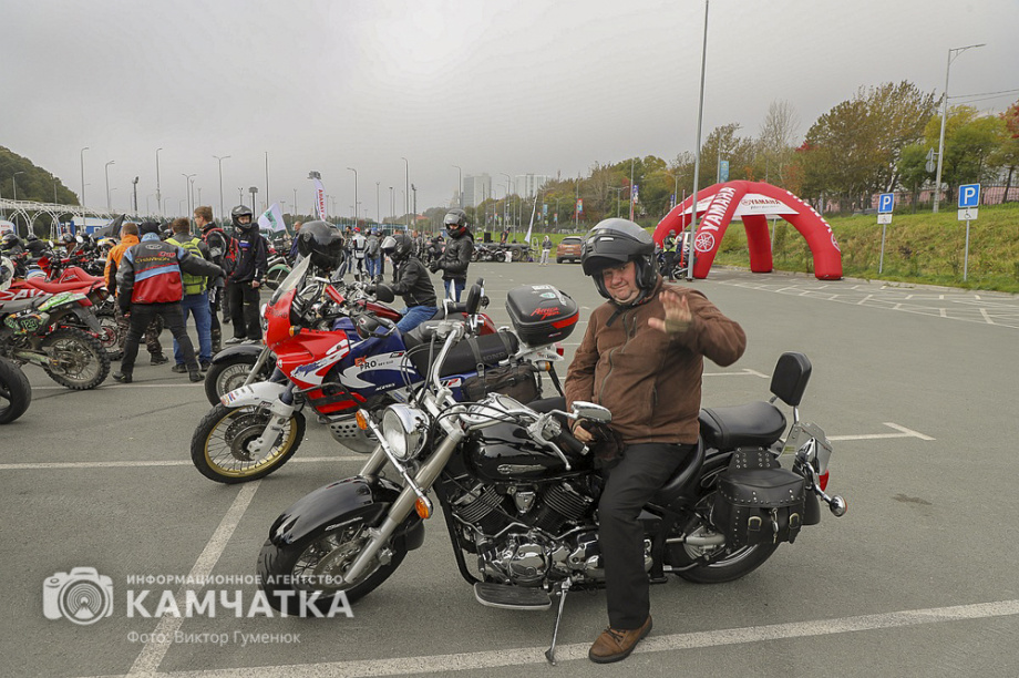 Камчатские байкеры завершили мотосезон 2024 года (фоторепортаж). Фото: ИА «Камчатка» . Фотография 46