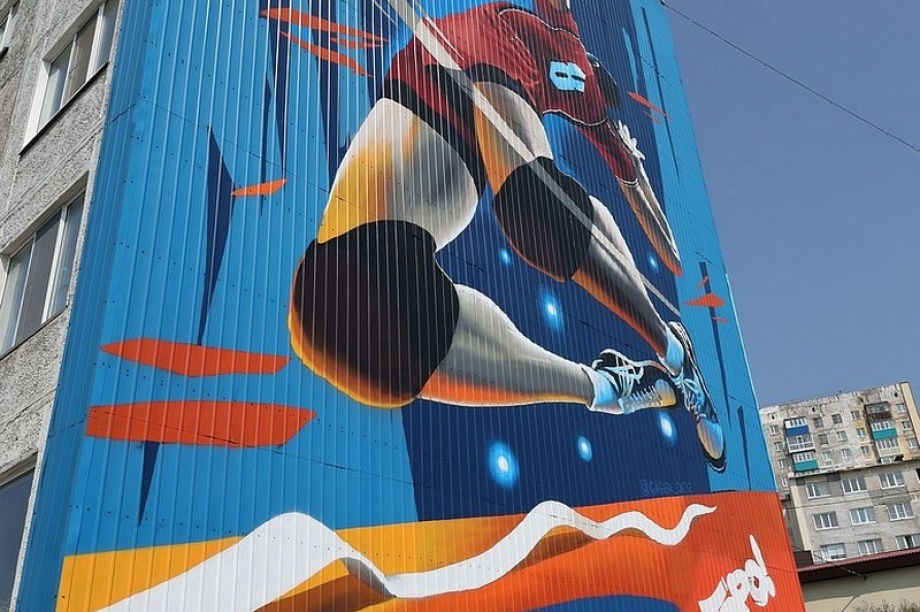 Камчатский стрит-арт. Фоторепортаж. фото: Виктор Гуменюк. Фотография 10