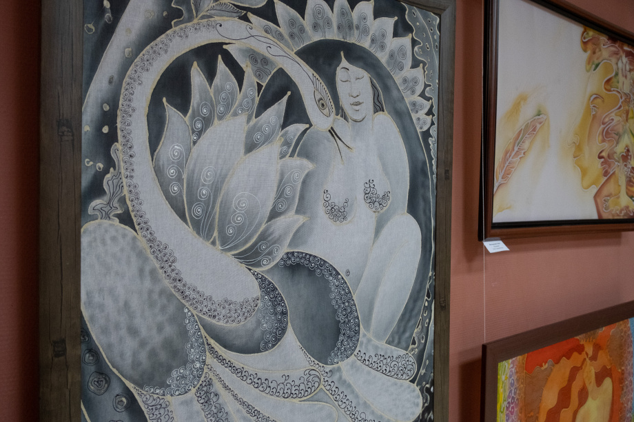 Персональная выставка Анны Витковской «На одном дыхании». Фоторепортаж. Фото: Никита Вишневецкий. Фотография 2