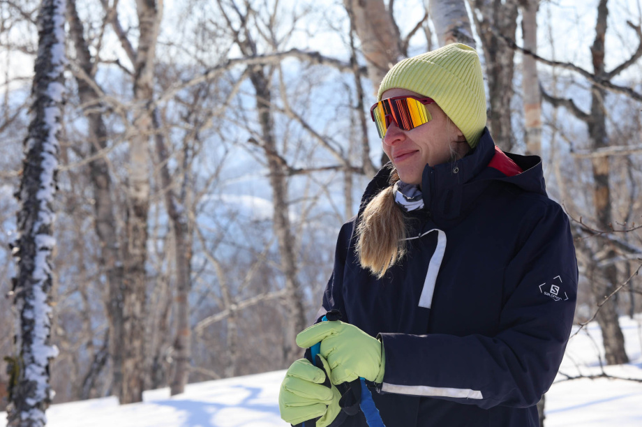 Лыжный поход в честь 8 Марта от турклуба «Медведь». Фото: «Камчатка Сегодня» \ Игорь Сафончик. Фотография 33