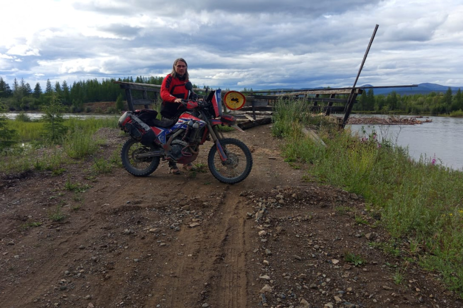 Мотопутешествие словака через всю Россию с остановкой на Камчатке. . Фотография 38