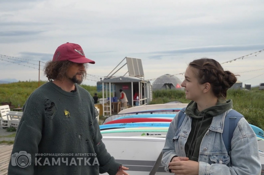 В новом выпуске ведущие программы «Полуостров сокровищ» попытались покорить океан. Фото: ИА "Камчатка". Фотография 13