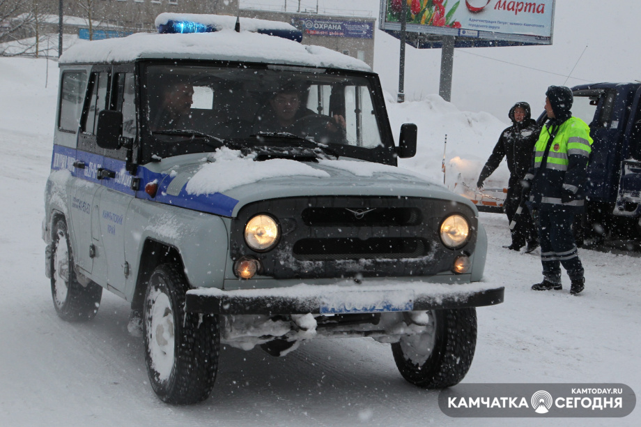 Камчатская полиция работает в усиленном режиме. Фото: Виктор Гуменюк