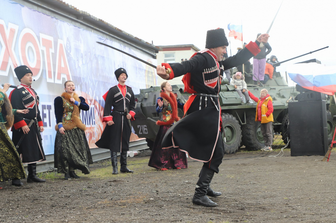 Концерт для мобилизованных граждан провели на Камчатке. Фото: В. Гуменюк. Фотография 8