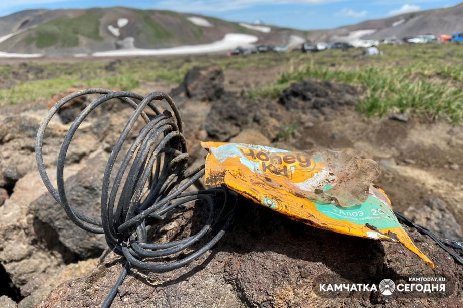 Субботник на Горелом. Фото: Мария Волкова / информационное агентство "Камчатка". Фотография 27