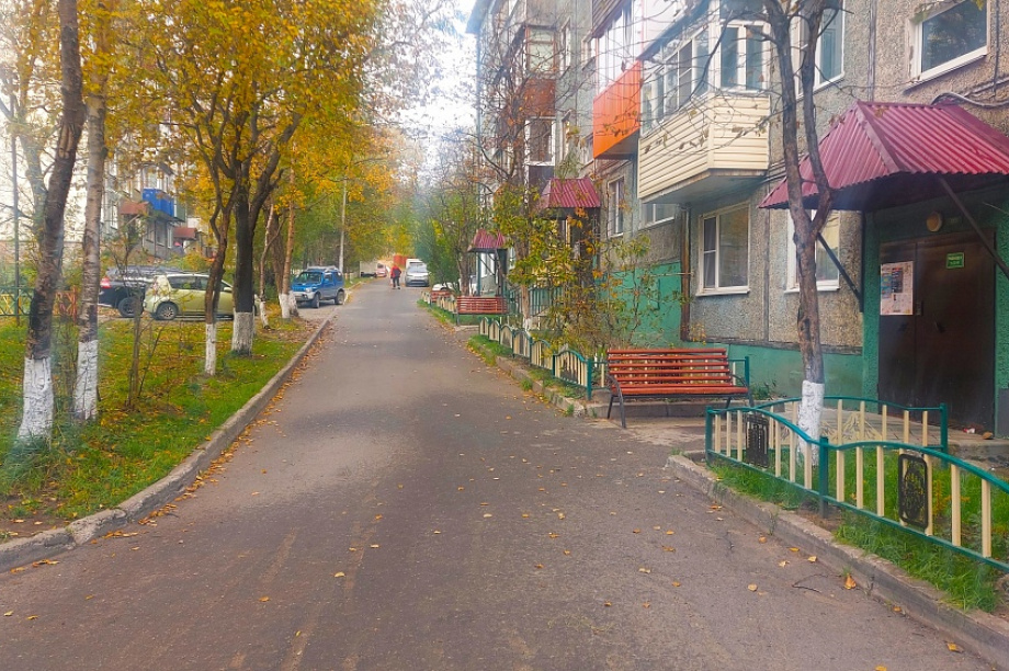 Приемка дворовых территорий, благоустроенных по проекту «Формирование комфортной городской среды», прошла на Камчатке. фото: Городская Дума ПКГО
