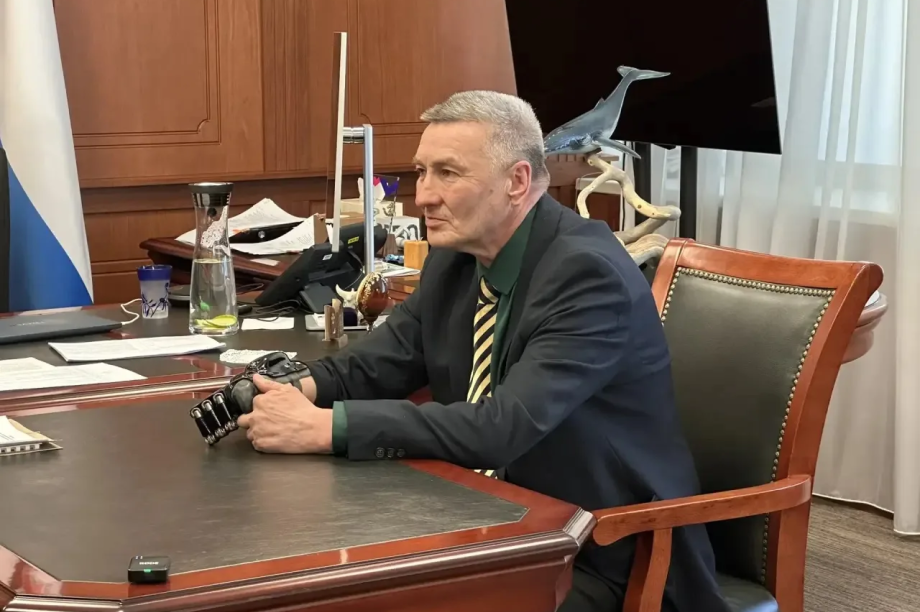 Ветеран СВО Александр Пежемский избран депутатом Думы Елизовского округа. kamgov.ru. Фотография 1