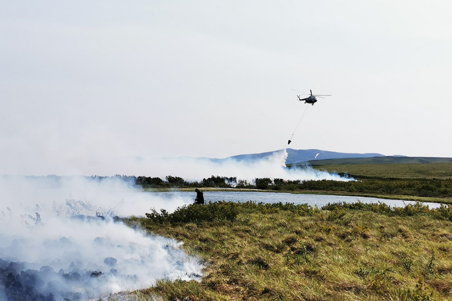 В Корякском заповеднике горели 32 тысячи гектаров леса. Фото: Максим Запорожец. Фотография 8