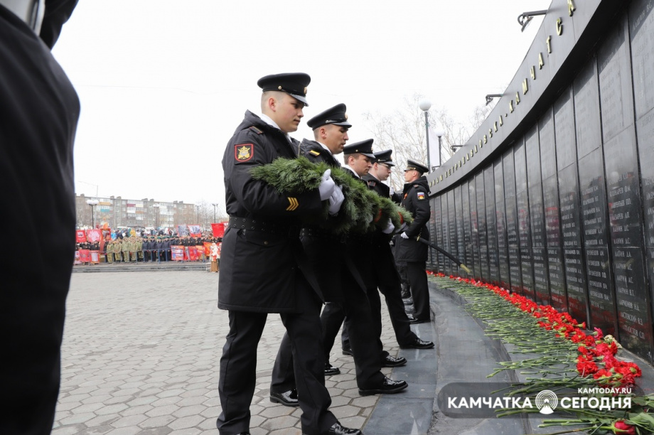 Памятные мероприятия в Парке Победы. Фото: Виктор Гуменюк. Фотография 67