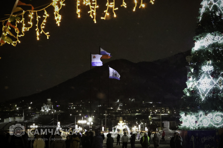 Новогодняя ночь в Петропавловске-Камчатском (фоторепортаж). . Фотография 20