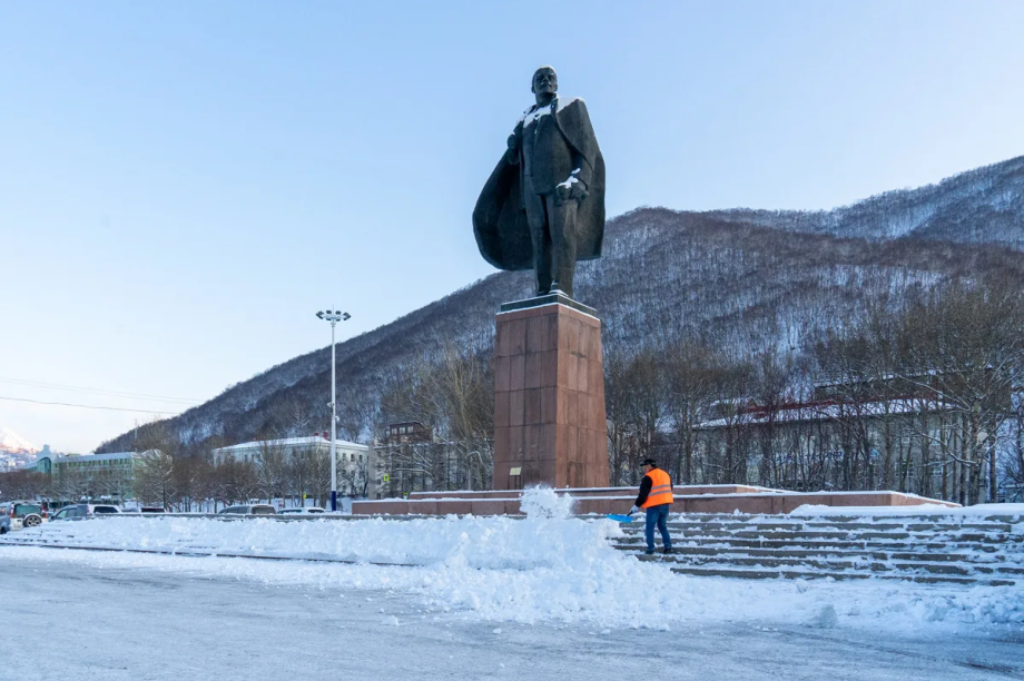 В Петропавловске-Камчатском расскажут о судьбе памятников Ленину. Фото: ИА "Камчатка"