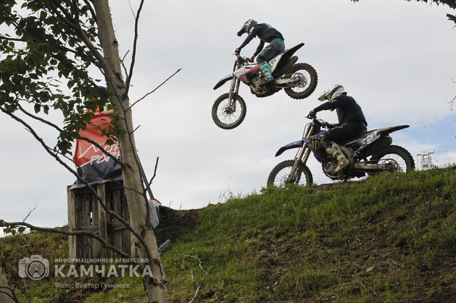 Сборная России победила на Кубке Содружества по мотокроссу на Камчатке. . Фотография 58