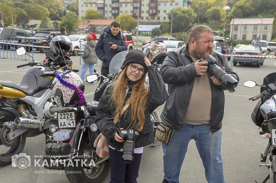 Камчатские байкеры завершили мотосезон 2024 года (фоторепортаж). Фото: ИА «Камчатка» . Фотография 60