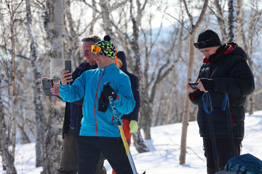 Лыжный поход в честь 8 Марта от турклуба «Медведь». Фото: «Камчатка Сегодня» \ Игорь Сафончик. Фотография 37