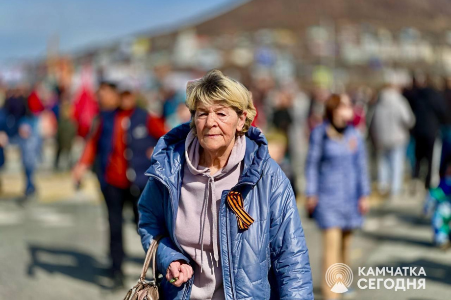 Камчатка отмечает День Великой Победы. Фото: ИА "Камчатка". Фотография 9