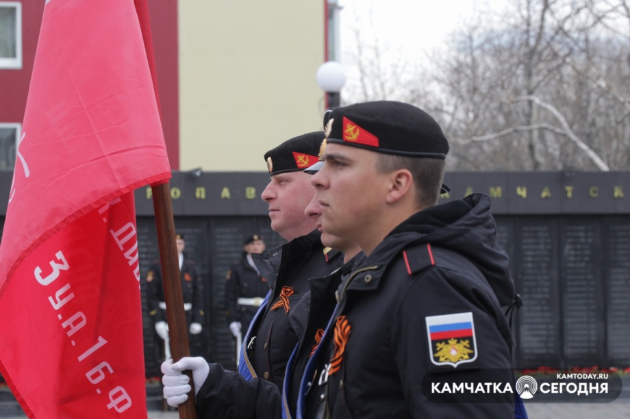 Памятные мероприятия в Парке Победы. Фото: Виктор Гуменюк. Фотография 13