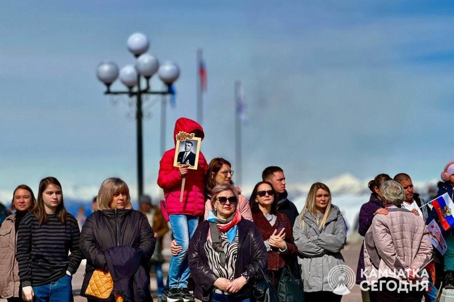 Камчатка отмечает День Великой Победы. Фото: ИА "Камчатка". Фотография 4