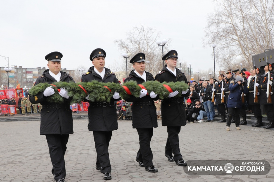 Памятные мероприятия в Парке Победы. Фото: Виктор Гуменюк. Фотография 66